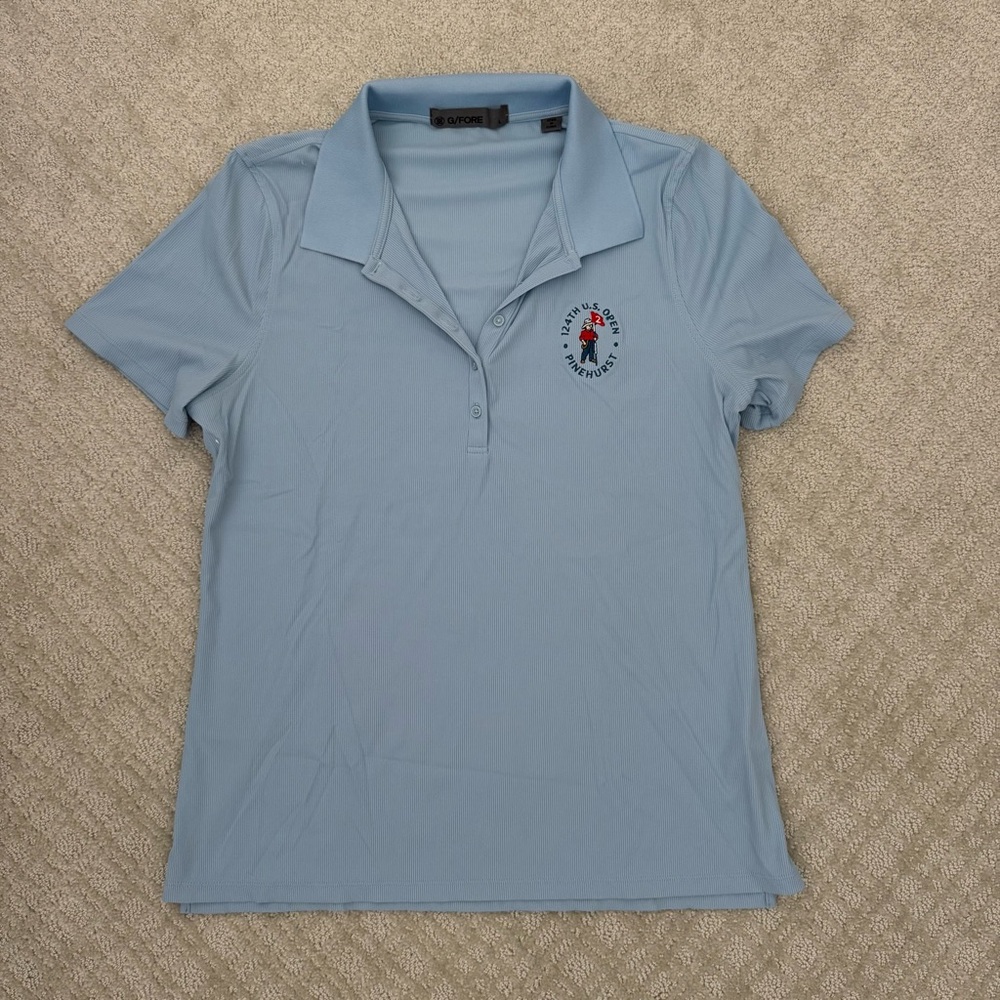 G/FORE WOMEN'S RIBBED TECH NYLON POLO